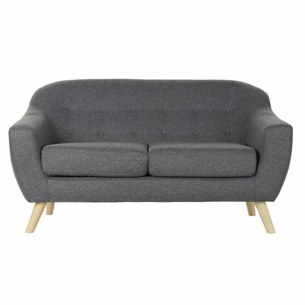 SOHVA DKD HOME DECOR 8424001799428 HARMAA MONIVÄRINEN LUONNOLLINEN PUU KUMIPUU SCANDI 146 X 72 X 82 CM