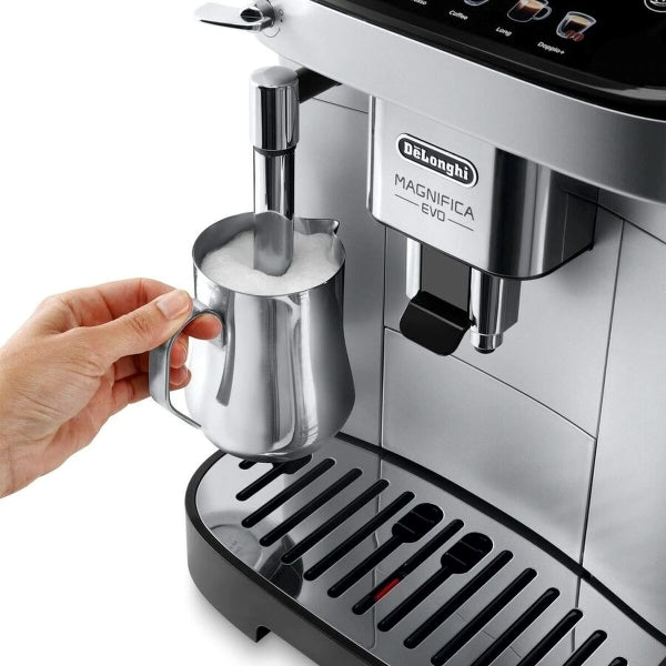 SUPERAUTOMAATTINEN KAHVINKEITIN DELONGHI ECAM 290.31.SB HOPEINEN 1450 W 15 BAR 250 G 2 PUODELIAI 1,8 L