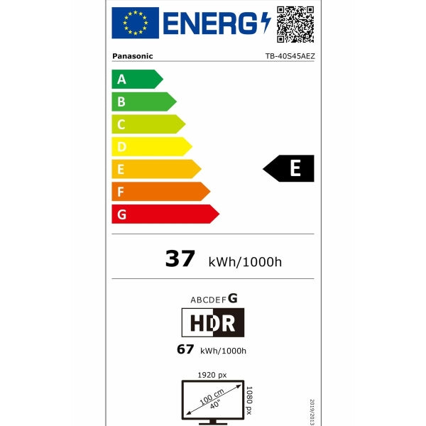 SMART TV PANASONIC TB40S45AEZ FULL HD 40" LED