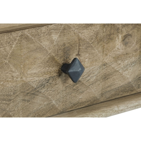 OLOHUONEEN PÖYTÄ DKD HOME DECOR 116 X 60 X 46 CM METALLI ALUMIINI MANGOPUU