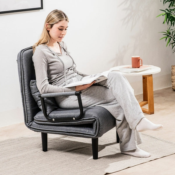 4-in-1 Muuntautuva nojatuolivuode Single Sofa Bed Softfa InnovaGoods