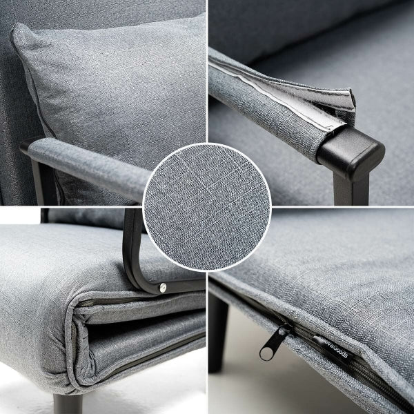 4-in-1 Muuntautuva nojatuolivuode Single Sofa Bed Softfa InnovaGoods