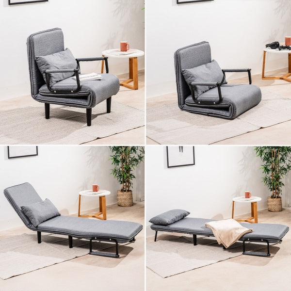 4-in-1 Muuntautuva nojatuolivuode Single Sofa Bed Softfa InnovaGoods