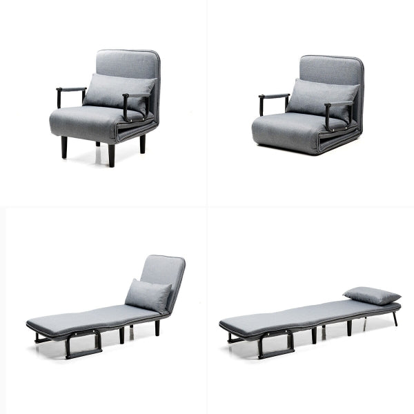4-in-1 Muuntautuva nojatuolivuode Single Sofa Bed Softfa InnovaGoods