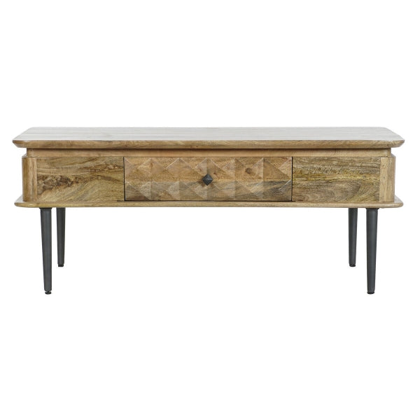 OLOHUONEEN PÖYTÄ DKD HOME DECOR 116 X 60 X 46 CM METALLI ALUMIINI MANGOPUU