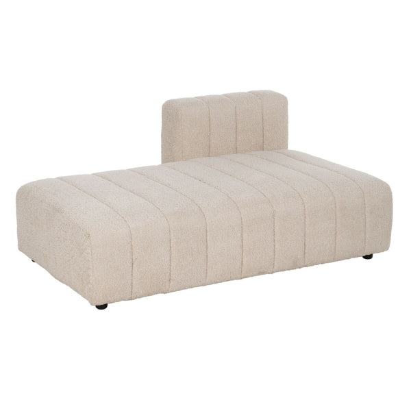 SOHVA BEIGE POLYESTERI RAUTA 148 X 100 X 66 CM