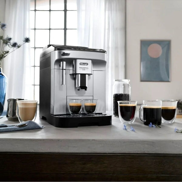 SUPERAUTOMAATTINEN KAHVINKEITIN DELONGHI ECAM 290.31.SB HOPEINEN 1450 W 15 BAR 250 G 2 PUODELIAI 1,8 L