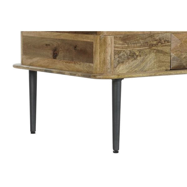 OLOHUONEEN PÖYTÄ DKD HOME DECOR 116 X 60 X 46 CM METALLI ALUMIINI MANGOPUU