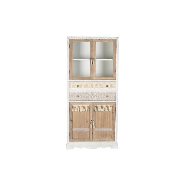 KAAPPI DKD HOME DECOR VALKOINEN LUONNOLLINEN KRISTALLI KUUSI 86 X 40 X 180 CM 80 X 42 X 180 CM