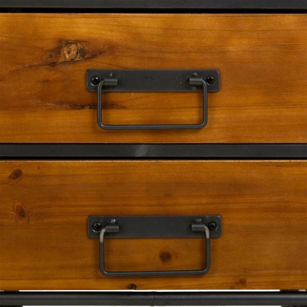 Kaappi Alexandra House Living Ruskea Rauta 39 x 89 x 50 cm