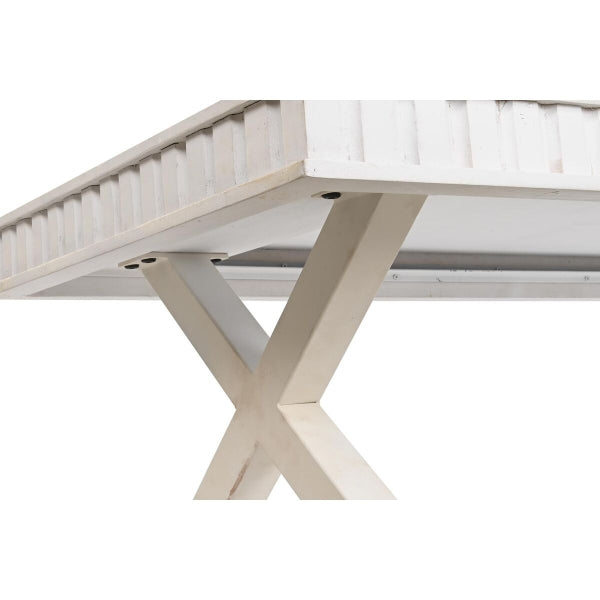 Sohvapöytä DKD Home Decor 140 x 70 x 42 cm Metal Mango wood