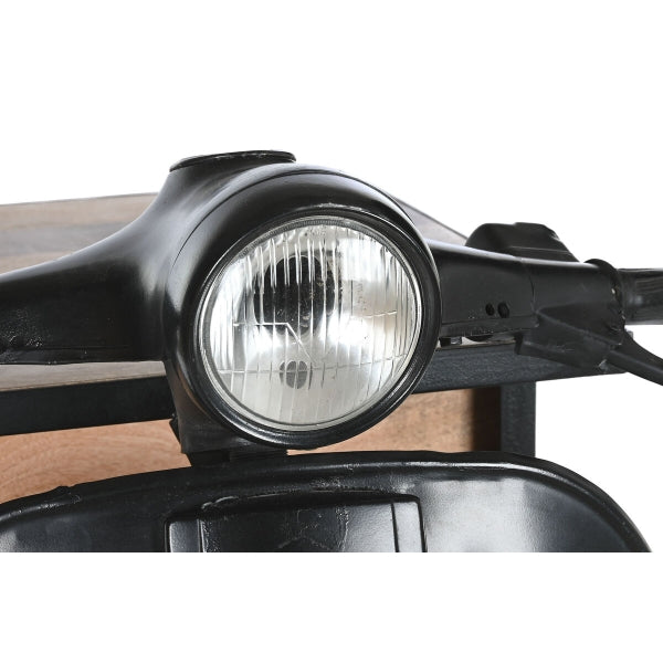Pöytä Home ESPRIT Brown Black Iron Mango wood Motorbike Loft Worn 100 x 68 x 105 cm