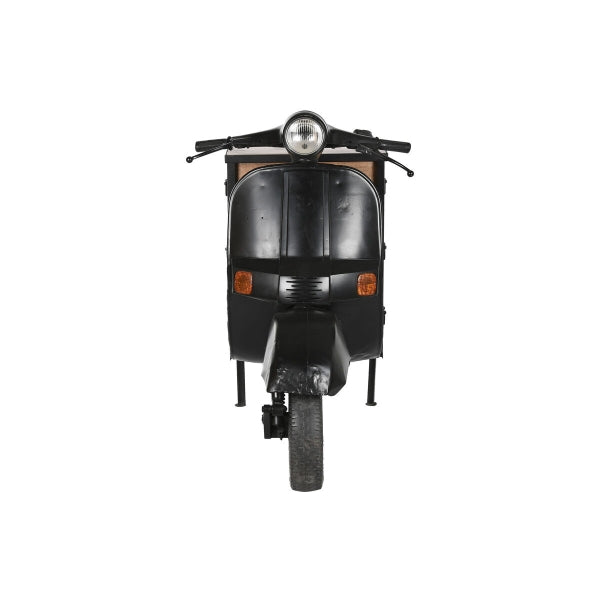 Pöytä Home ESPRIT Brown Black Iron Mango wood Motorbike Loft Worn 100 x 68 x 105 cm