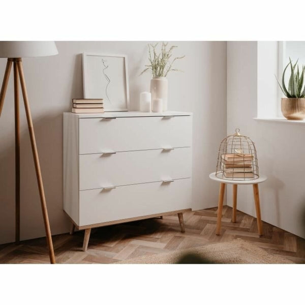 Kaappi Lipasto Scandinavian White 79,8 x 40 x 86,5 cm