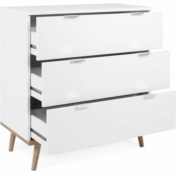 Kaappi Lipasto Scandinavian White 79,8 x 40 x 86,5 cm