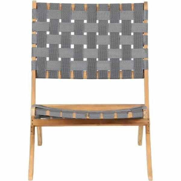 Puutarhatuolit 2 kpl setti Beau Rivage Grey 75 x 73 x 60 cm Foldable 2 units