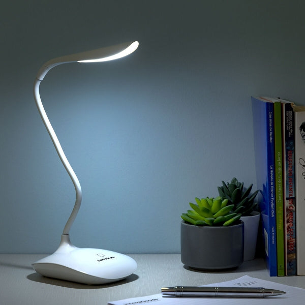 Lamppu ladattava LED-pöytävalaisin kosketusnäytöllä Lum2Go InnovaGoods