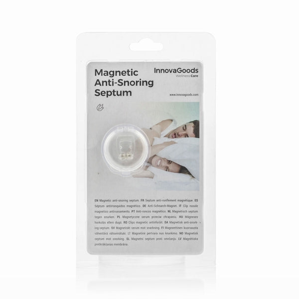 Kuorsausta ehkäisevä nenäklipsi Magnetic Anti-Snoring Septum InnovaGoods