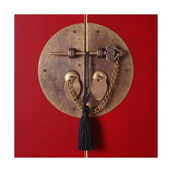 Kaappi ORIENTE 73 x 26 x 90 cm Red Wood