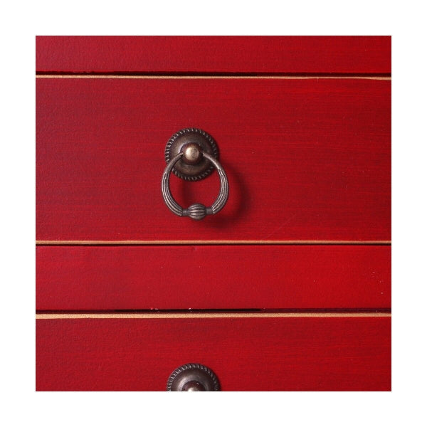 Kaappi ORIENTE 73 x 26 x 90 cm Red Wood