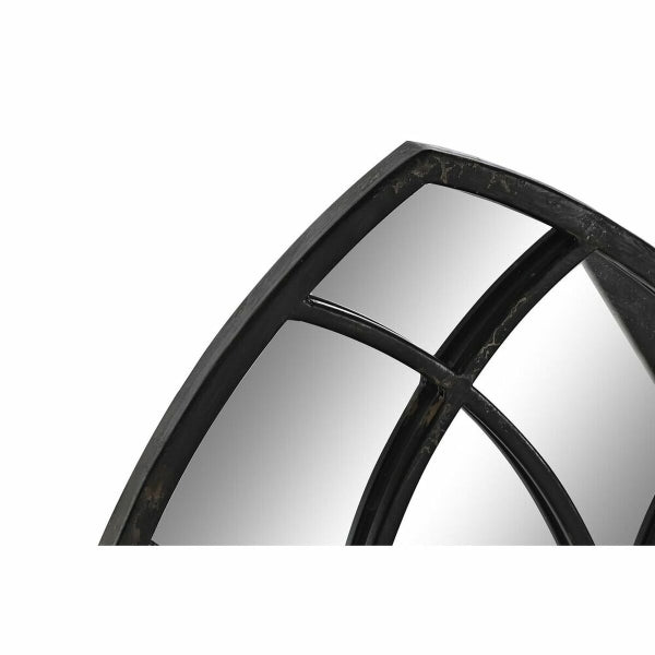 Seinä peili DKD Home Decor Black Window 36 x 2 x 65 cm (65 Pieces)