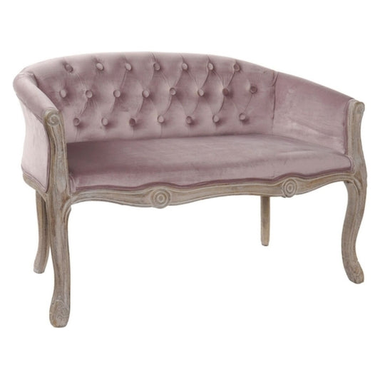 SOHVA DKD HOME DECOR RUSKEA PINKKI PUU MODERNI 107 X 61 X 71 CM