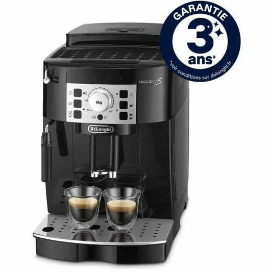 SUPERAUTOMAATTINEN KAHVINKEITIN DELONGHI ECAM22.140.B 1450 W MUSTA 1450 W