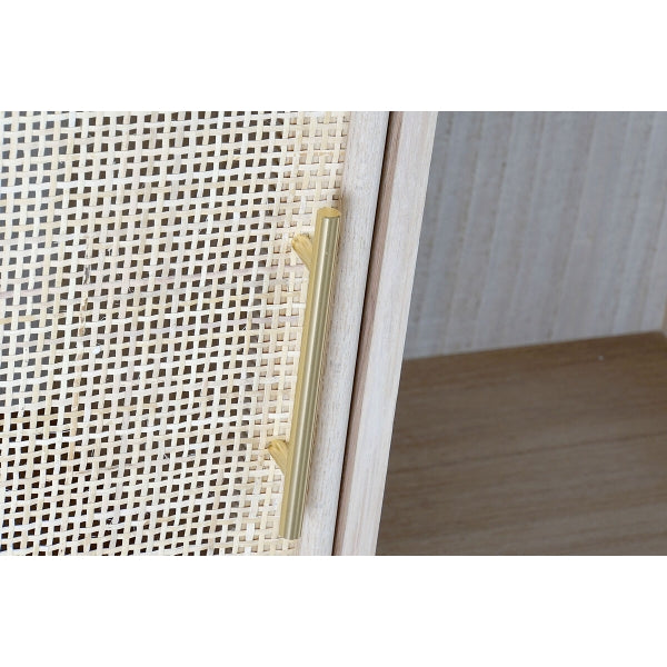 Kaappi HOME ESPRIT LUONNOLLINEN PAOLOWNIA WOOD PUU MDF 90 X 37 X 189 CM