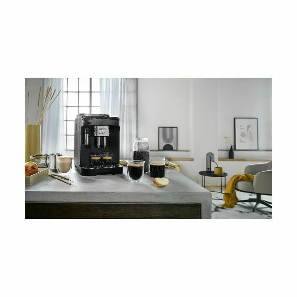 SUPERAUTOMAATTINEN KAHVINKEITIN DELONGHI ECAM 290.21.B MUSTA 1450 W 15 BAR 250 G 1,8 L