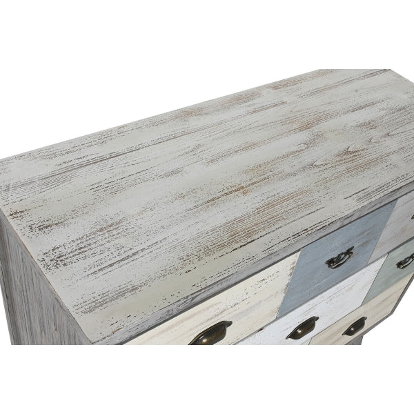Kaappi lipasto ESPRIT Harmaa Monivärinen Mökki 100 x 40 x 80 cm