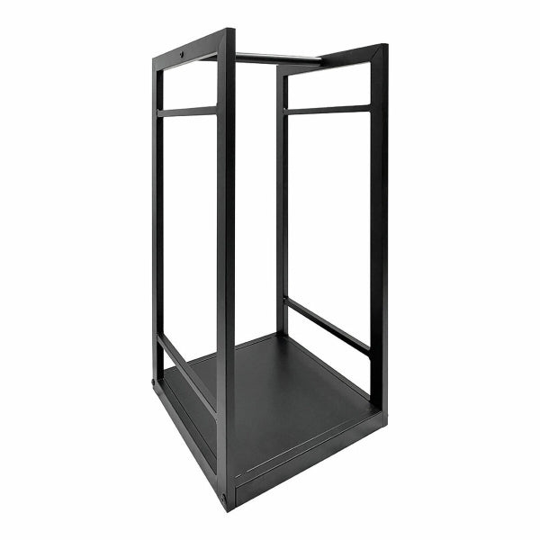 Puiden säilytysteline EDM 85766 Black Metal 33 x 33 x 68 cm Log Stand EDM 85766 Black Metal 33 x 33 x 68 cm Log Stand EDM 85766 Black Metal 33 x 33 x 68 cm