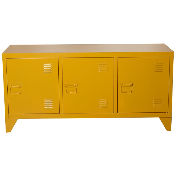 TV-taso Alexandra House Living Yellow 120 x 58 x 40 cm